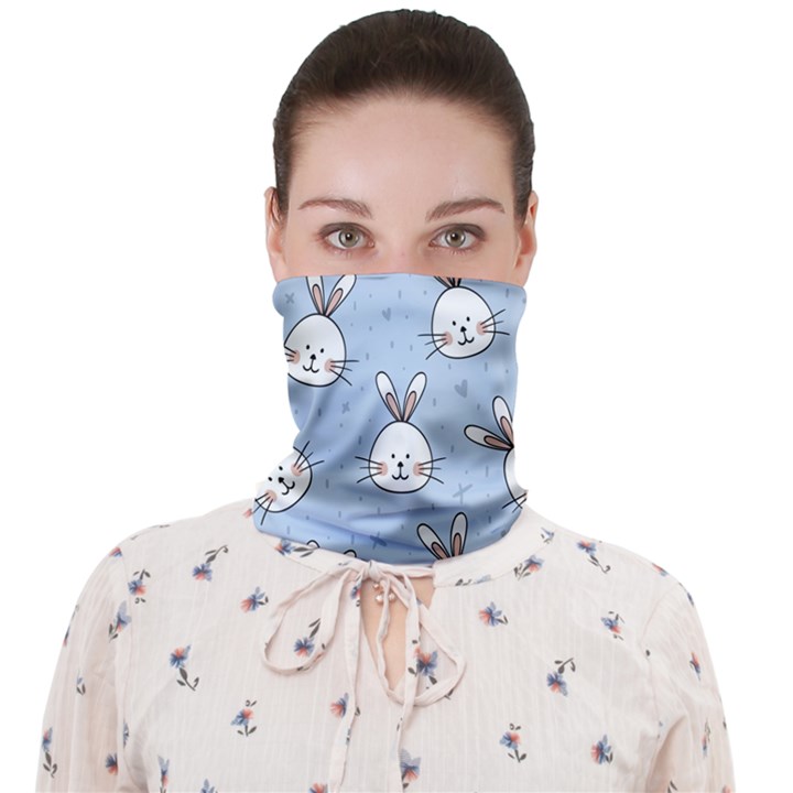 Rabbits Face Covering Bandana (Adult)