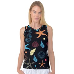 Seahorse Women s Basketball Tank Top by nateshop