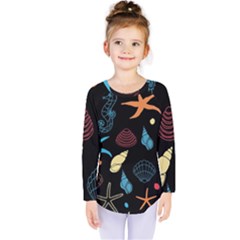 Seahorse Kids  Long Sleeve Tee