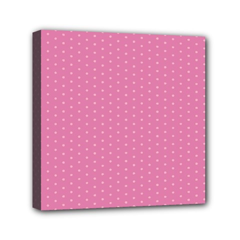 Seamless-pink Mini Canvas 6  X 6  (stretched) by nateshop