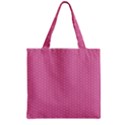 Seamless-pink Zipper Grocery Tote Bag View2