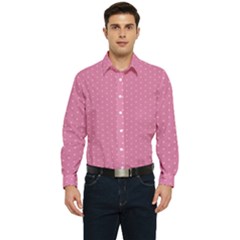 Seamless-pink Men s Long Sleeve  Shirt