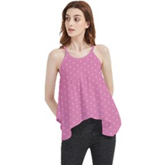 Seamless-pink Flowy Camisole Tank Top by nateshop