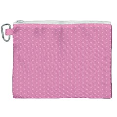 Seamless-pink Canvas Cosmetic Bag (xxl) by nateshop