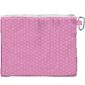 Seamless-pink Canvas Cosmetic Bag (XXXL) View2