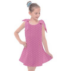 Seamless-pink Kids  Tie Up Tunic Dress by nateshop