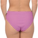 Seamless-pink Double Strap Halter Bikini Bottom View2