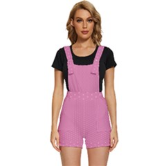 Seamless-pink Short Overalls