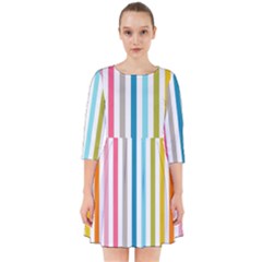 Stripes Smock Dress by nateshop