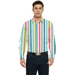 Stripes Men s Long Sleeve  Shirt