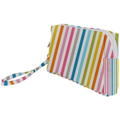 Stripes Wristlet Pouch Bag (small) by nateshop