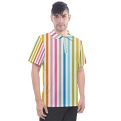 Stripes Men s Polo Tee