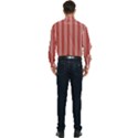 Stripes-red Men s Long Sleeve  Shirt View2