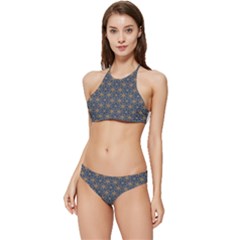 Wallpaper Banded Triangle Bikini Set