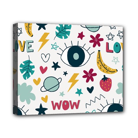 Wallpaper-love-eye Canvas 10  X 8  (stretched) by nateshop