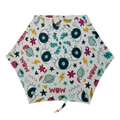 Wallpaper-love-eye Mini Folding Umbrellas