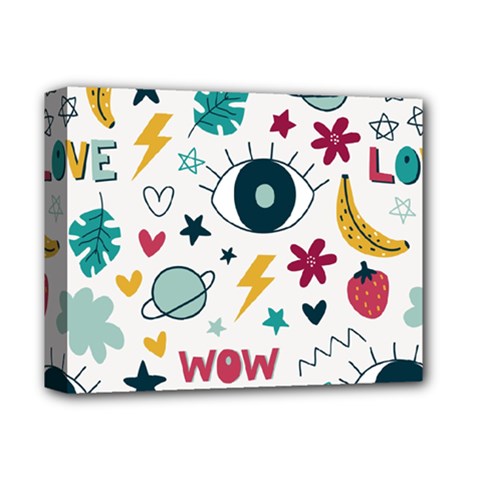 Wallpaper-love-eye Deluxe Canvas 14  X 11  (stretched) by nateshop