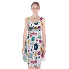 Wallpaper-love-eye Racerback Midi Dress by nateshop