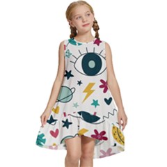 Wallpaper-love-eye Kids  Frill Swing Dress