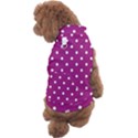 Polka-dots-purple White Dog Sweater View2