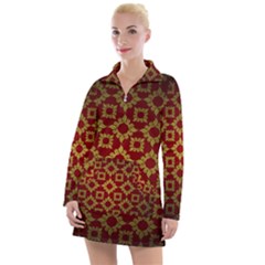 Antique Women s Long Sleeve Casual Dress