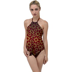 Antique Go with the Flow One Piece Swimsuit