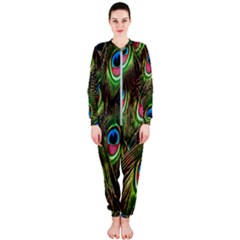 Peacock-army Onepiece Jumpsuit (ladies) by nateshop