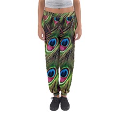 Peacock-army Women s Jogger Sweatpants by nateshop