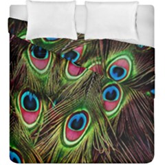 Peacock-army Duvet Cover Double Side (king Size) by nateshop