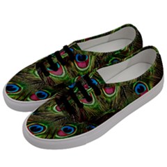 Peacock-army Men s Classic Low Top Sneakers by nateshop