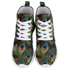 Peacock-army Women s Lightweight High Top Sneakers by nateshop