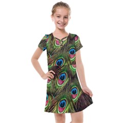 Peacock-army Kids  Cross Web Dress by nateshop