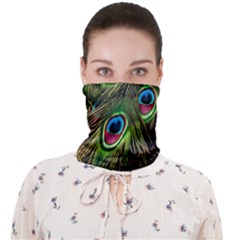 Peacock-army Face Covering Bandana (adult) by nateshop