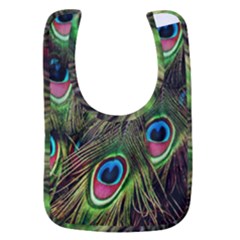 Peacock-army Baby Bib by nateshop