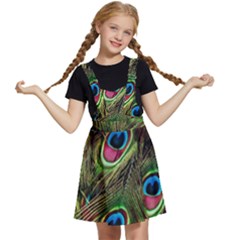 Peacock-army Kids  Apron Dress