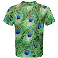 Peacock-green Men s Cotton Tee by nateshop