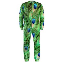 Peacock-green Onepiece Jumpsuit (men) by nateshop