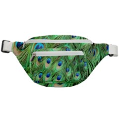 Peacock-green Fanny Pack by nateshop