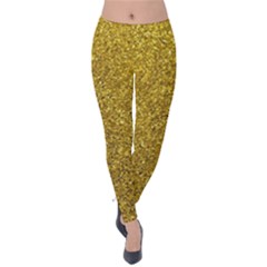 Glitter Velvet Leggings by nateshop