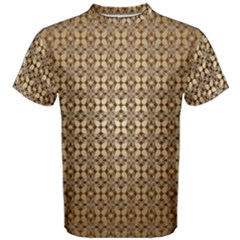 Background-chevron Chocolate Men s Cotton Tee by nateshop