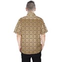 Background-chevron Chocolate Men s Hawaii Shirt View2