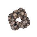 Black Coffe Velvet Scrunchie View1