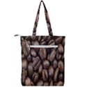 Black Coffe Double Zip Up Tote Bag View2