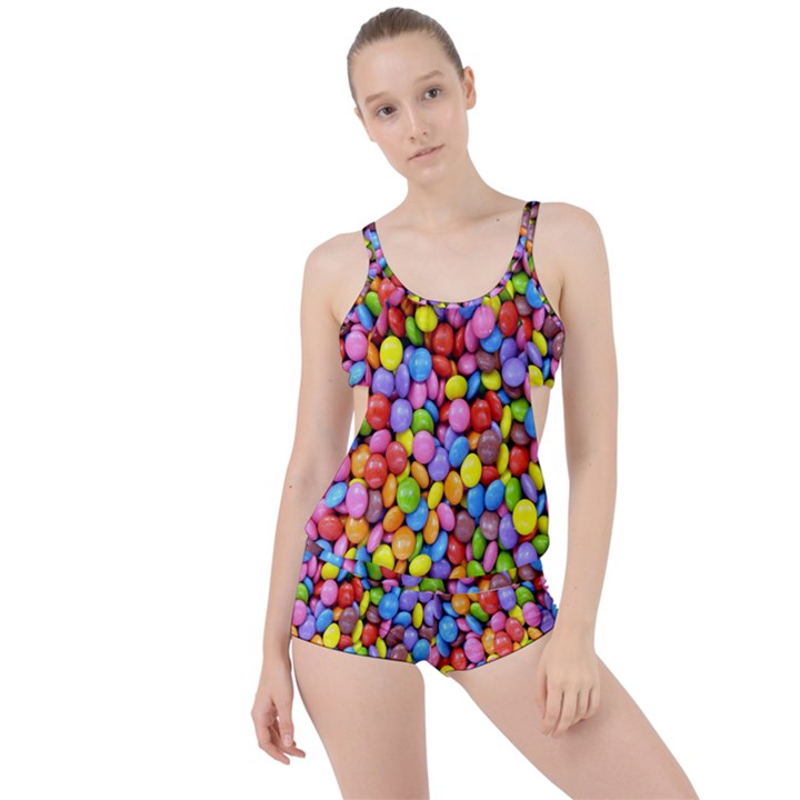 Candy Boyleg Tankini Set 