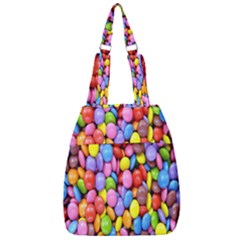 Candy Center Zip Backpack by nateshop