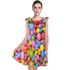 Candy Tie Up Tunic Dress