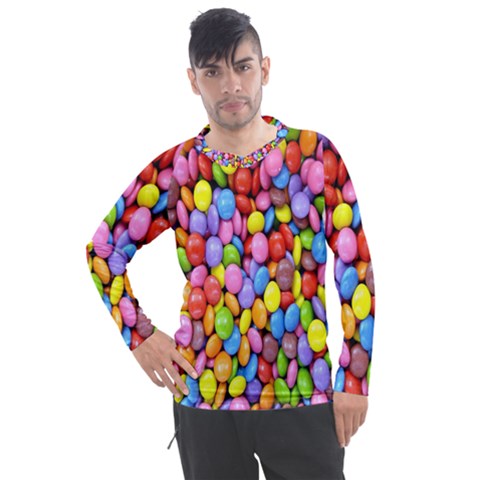 Candy Men s Pique Long Sleeve Tee by nateshop