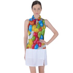 Candy-ball Women s Sleeveless Polo Tee by nateshop