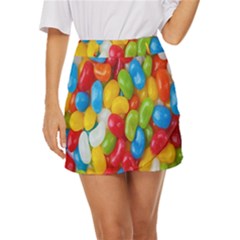 Candy-ball Mini Front Wrap Skirt by nateshop