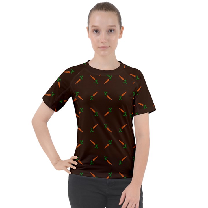 Carrots Women s Sport Raglan Tee